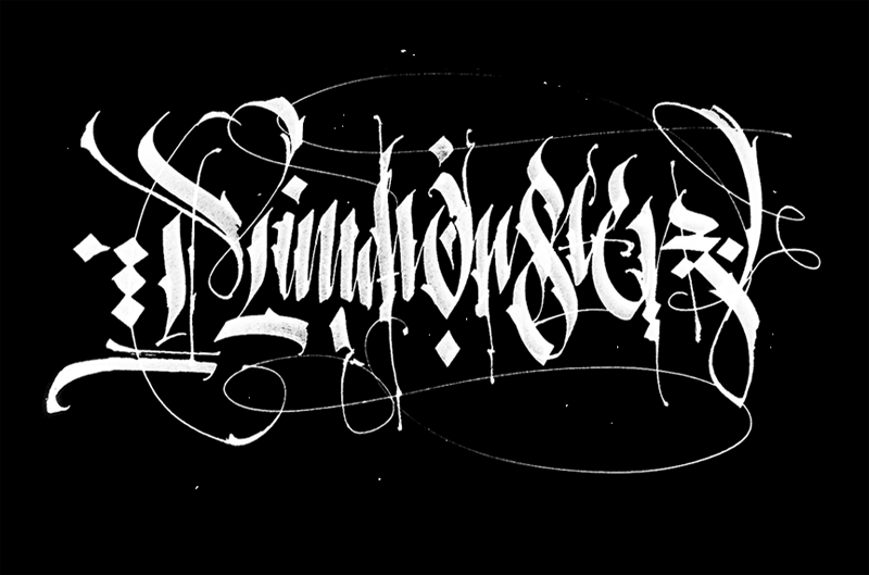 Calligraphy by Pokras Lampas – Looks Like Good Design